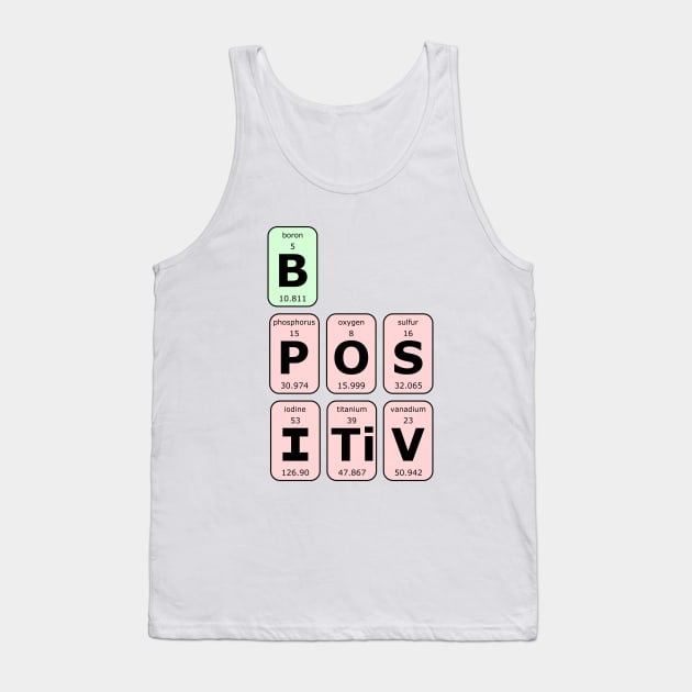 Be Positive Tank Top by mailboxdisco